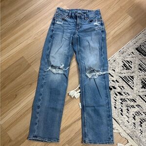 American Eagle Outfitters curvy straight leg 00